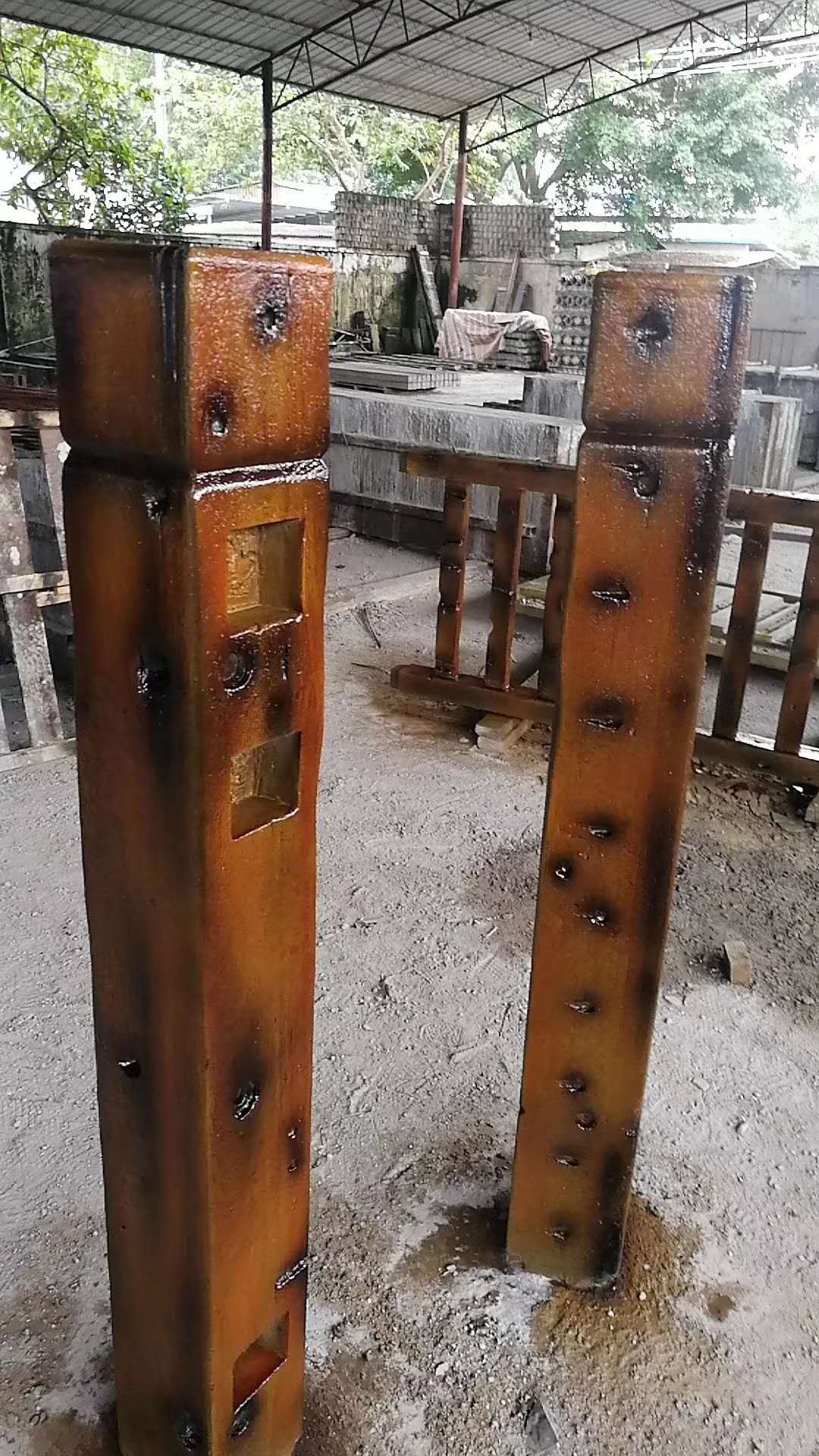 防木護欄